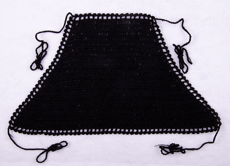 Crochet hot spring crochet bikini tops, vacation hot spring swimsuits, yoga dance sports underwear