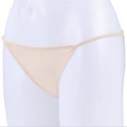 Women's anti glare crochet bikini swimwear, base underwear, safety underwear, yoga dance invisible triangle underwear